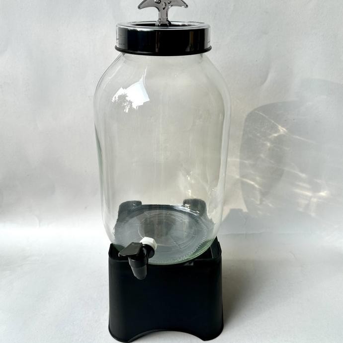 Herevin Juice Dispenser Kaca Bulat 5 Liter