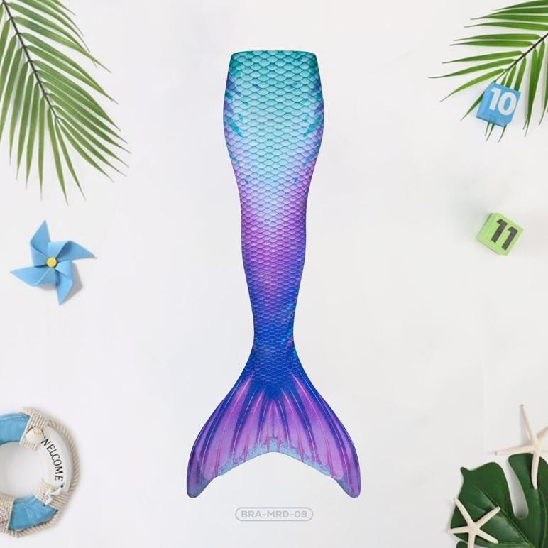 Termurah Kostum Mermaid Baju Renang Anak Perempuan 1-9 Tahun Celana Putri Duyung Premium