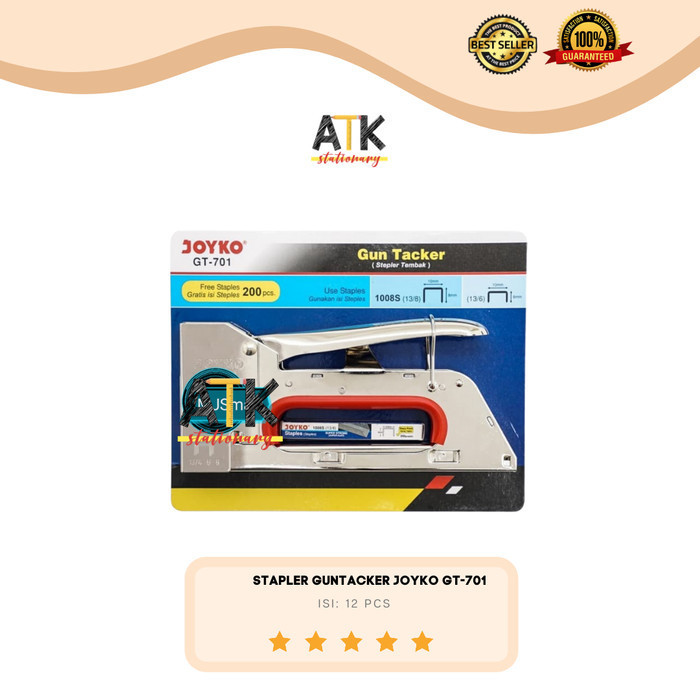 

Stapler Tembak Gun Tacker Joyko Gt-701 Atk