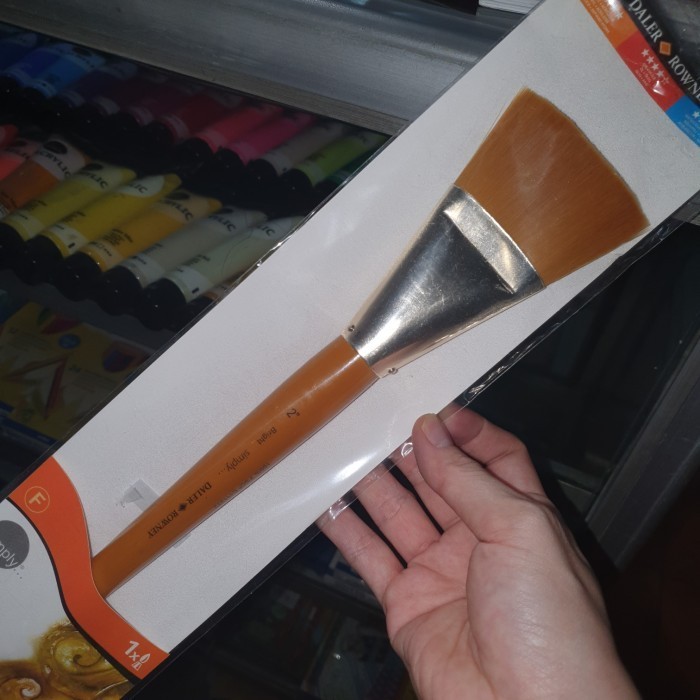 

Kuas Flat Daler Rowney 2 Inch Bright