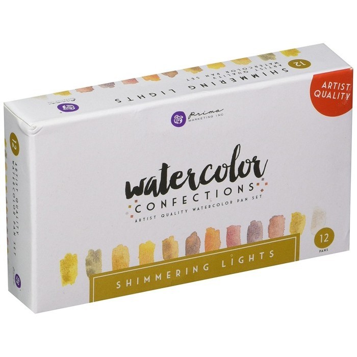 

Prima Marketing Watercolor Confections Shimmering Lights - 12 Colors