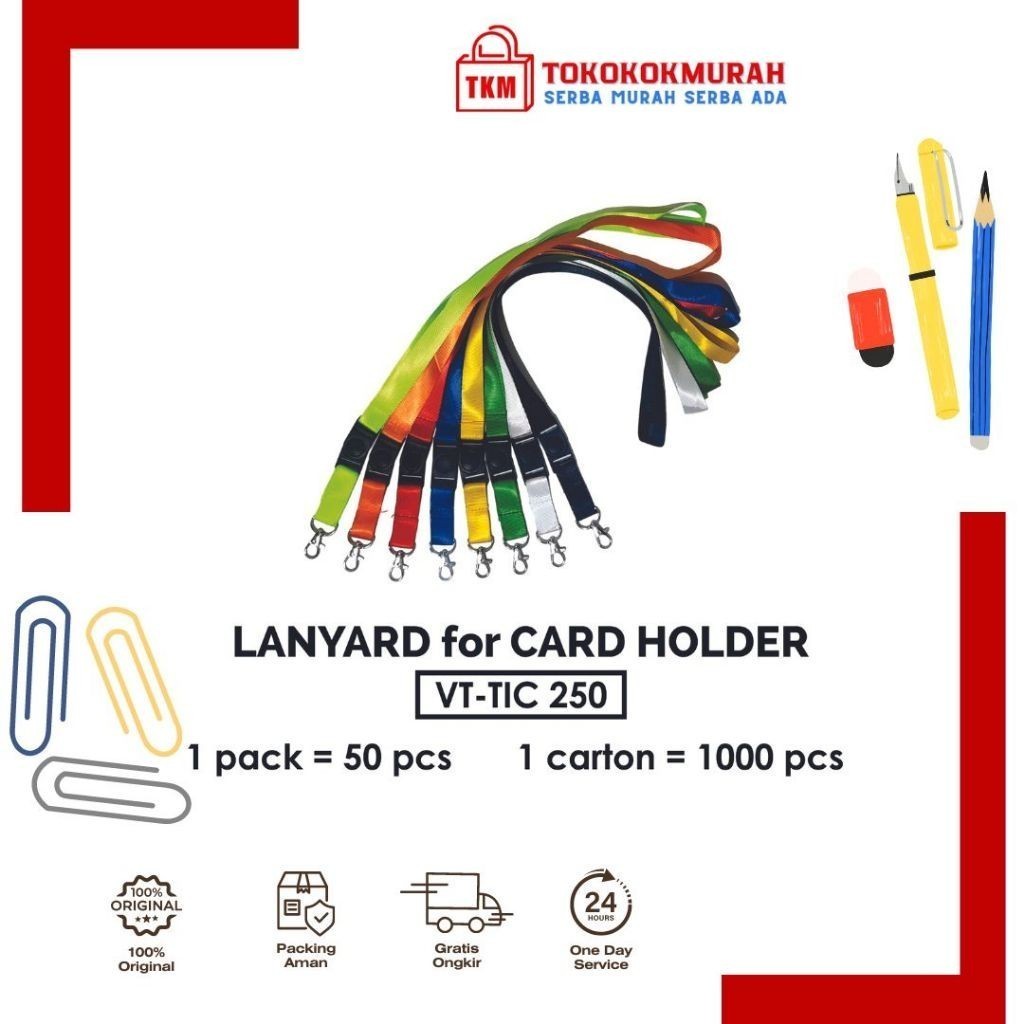 

ID CARD TALI GANTUNGAN V-TEC VT-TIC 250