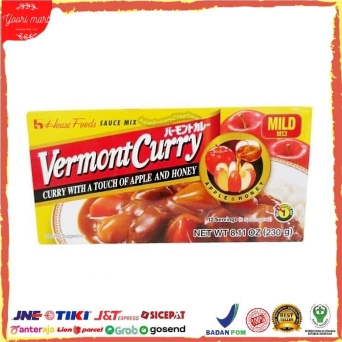 

House Vermont Curry Jumbo Mild 230 GR Kualitas Terbaik