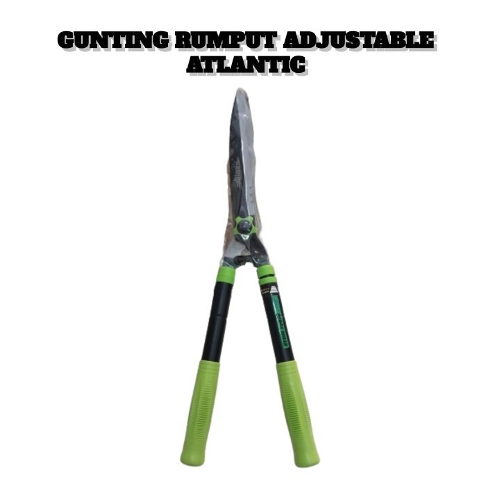 siap kirim] Gunting Rumput Adjustable Tarik Model Putar Panjang Pendek Berkualitas