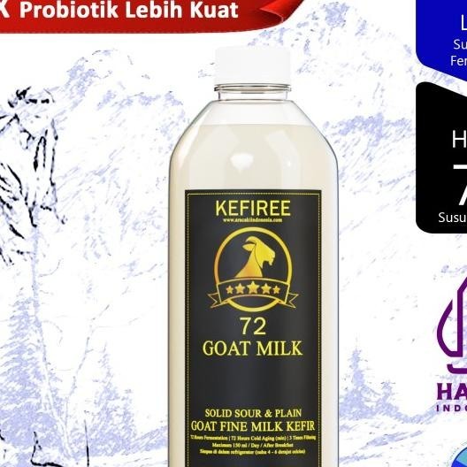 

Susu Kefir Kambing Etawa Kefiree 72 Jam Fermentasi