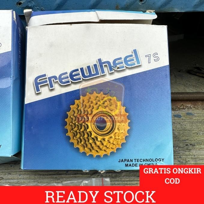 TY Freewheel Gear Gir Susun Belakang Sepeda 7 Speed Drat Ulir ODESSY Japan Technology MTB Federal Li