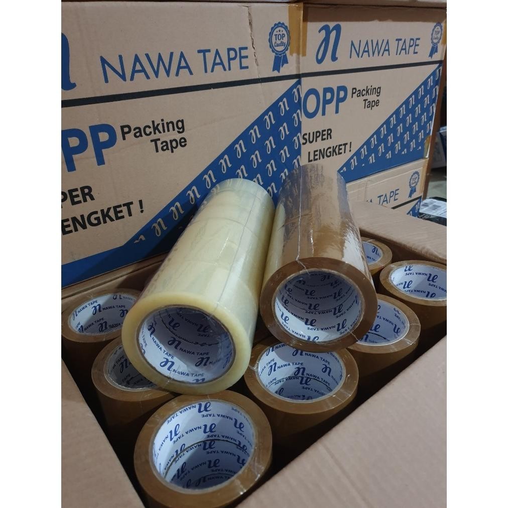 

Th-23 Lakban Murah 100 Yard 48 Mm Bening Dan Coklat 6 Pcs Bisa Bayar Di Tempat Buruan Beli