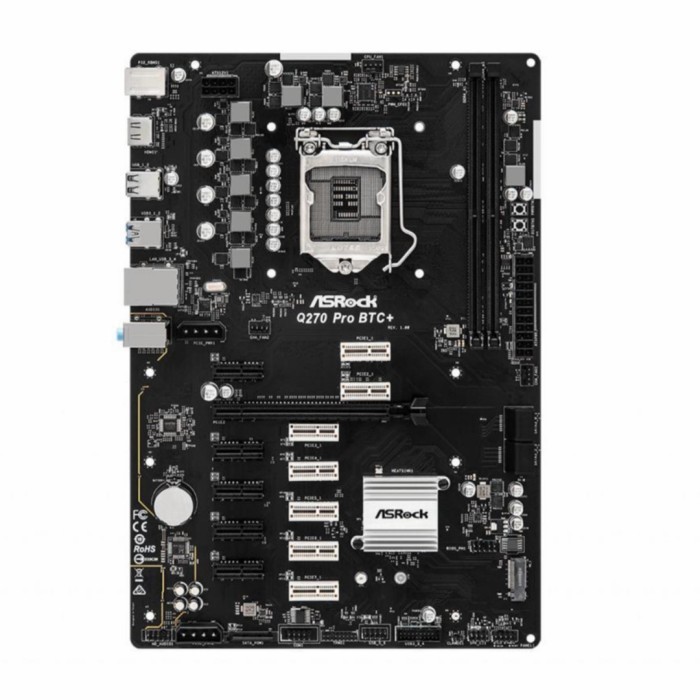 ASROCK Q270 PRO BTC+ MOTHERBOARD TERMURAH