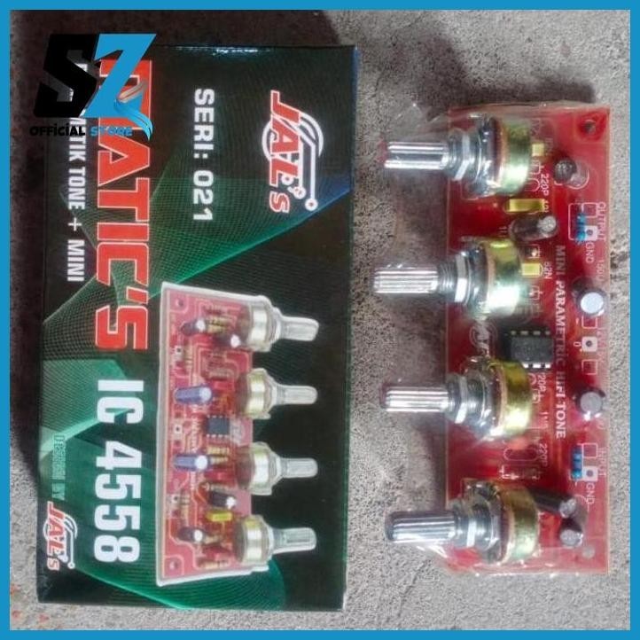 PROMO KIT MATIC'S IC 4558 PARAMETIK TONE + MINI / Kit Parametik Tone IC 4558 saza_store