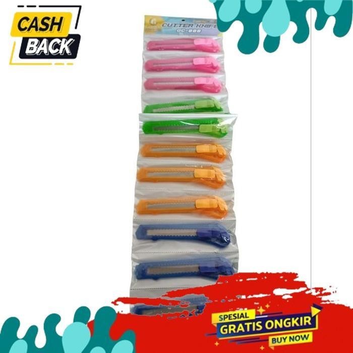 

PROMO PISAU CUTTER BESAR 12 PIECES