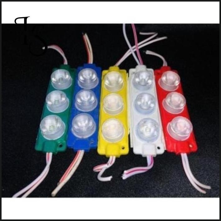[JUAL BIJIAN] LED 3 MATA JUMBO DC 12VOLT 3 WATT indah_storeee