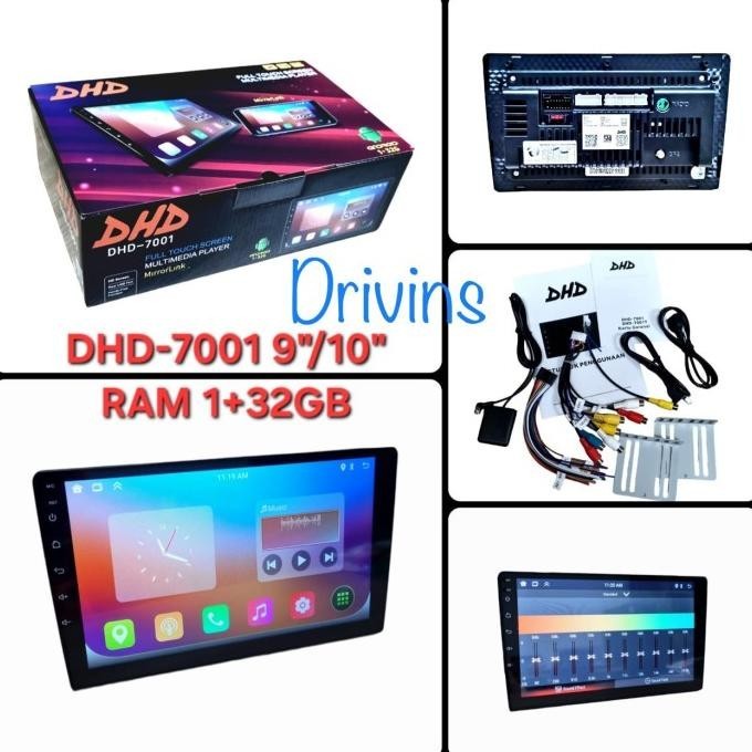 Headunit Android 10" Dhd-7001 / Dhd 7001 10Inch