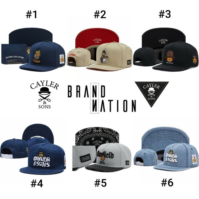 Cayler & Sons X Garfield Snapback Import