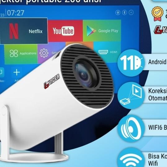 Best Infocus Projector 4K Lyncer Wifi Wireless Proyektor Infokus