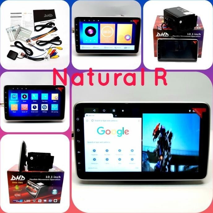 Headunit Doubledin Android Dhd-7001 10.1" Wifi Manual Rotary 180