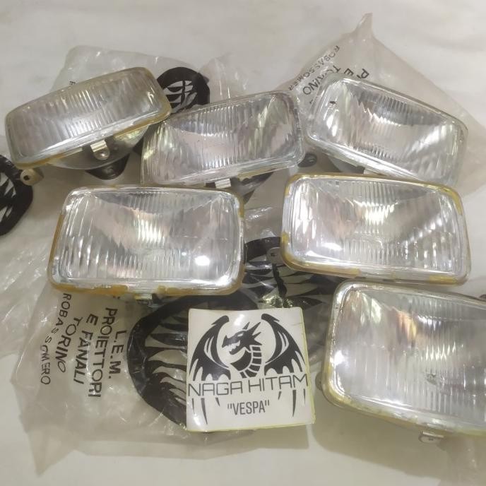 ] headlamp set vespa PS Tv original Siem Nos