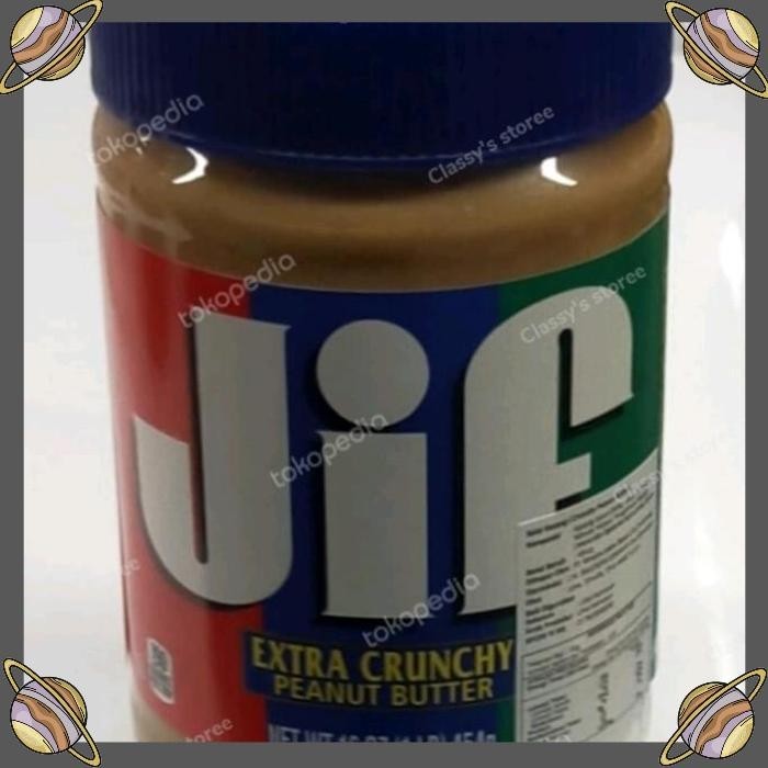 

[CLS] JIF EXTRA CRUNCHY PEANUT BUTTER 454 GR/SELAI KACANG