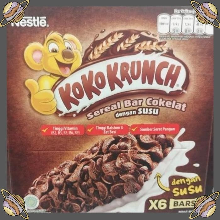 

[CLS] NESTLE KOKO KRUNCH CEREAL BARS ISI 6 150 GR/SNACK BARS