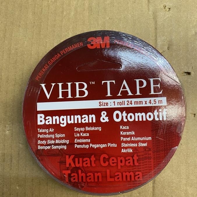 

{{{{}}] double tape 3m 24mm x 4.5 meter 4 vhb