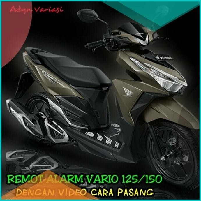Remot Alarm khusus VARIO 125/150 eSP dengan VIDEO TUTORIAL CARA PASANG