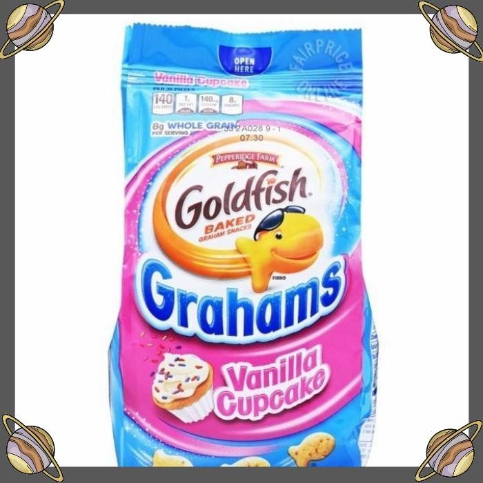 

[CLS] SNACK CRACKERS PEPPERIDGE GOLDFISH VANILLA CUPCAKES 187 GR/BAKED SNACK