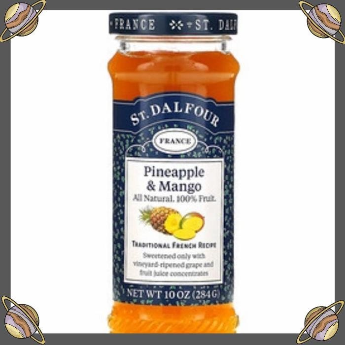 

[CLS] ST. DALFOUR PINEAPPLE & MANGO SPREAD 284 GR/SELAI BUAH