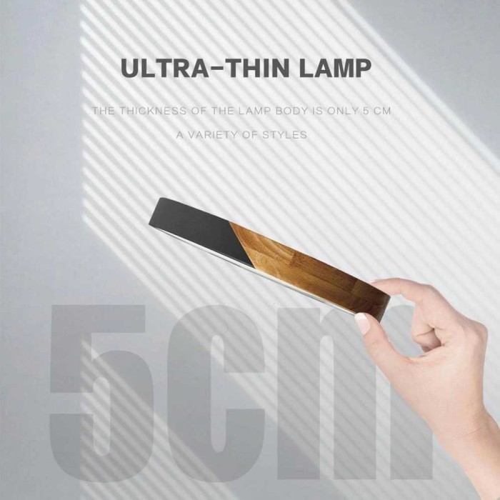 Lampu Led Plafon Langit Rumah Lampu Bulat/Kotak Modern Ceiling Light