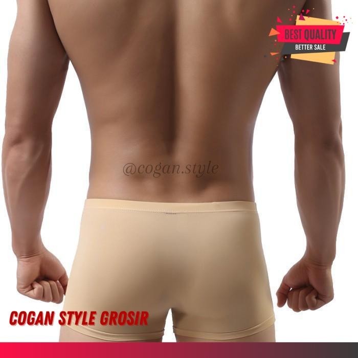 MEN BOXER BELALAI PRIA CELANA DALAM BELALAI PRIA BEIGE