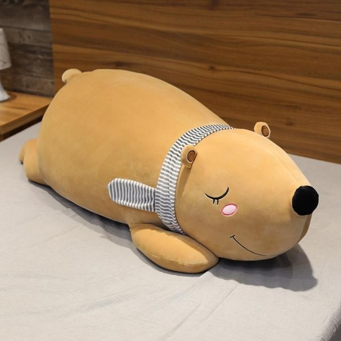 Boneka Bantal Beruang Tidur Boneka Guling Lucu - Super Lembut