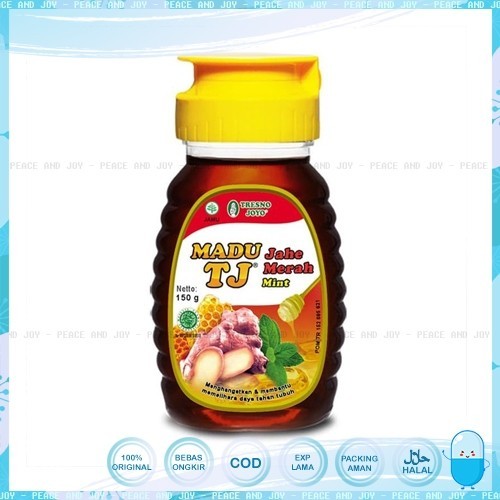 

MADU TJ JAHE MERAH MINT 150 GR MENGHANGATKAN BADAN MEREDAKAN GEJALA MASUK ANGIN DIJAMIN ORIGINAL