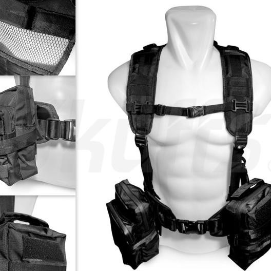 Skuffs Ronin Chest Bag Chest Rig Bag Tas Dada Waistbag Cross Chest Bag