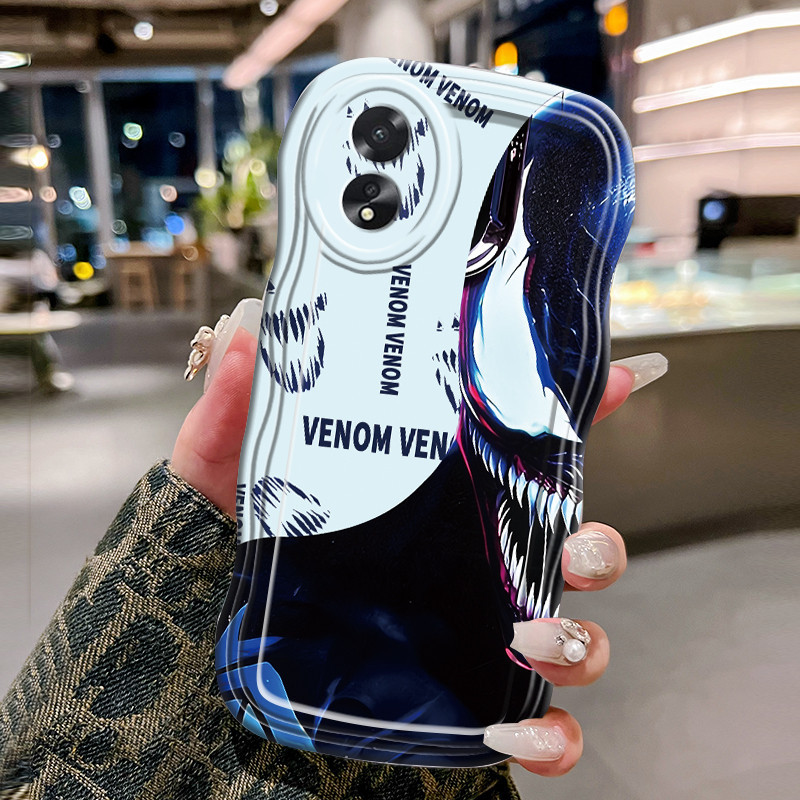 Casing Hp Untuk OPPO A18 A38 A17 A17K A16 A16s A54s A16K A16E A15 A15s A35 Case Casing Kesing Marvel