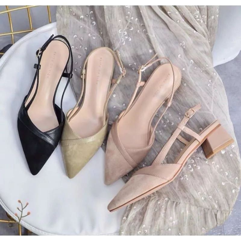 Termurah Sale Tahu Wanita Hak Tahu Kaca Cinderella Heels Wanita Hak Runcing Model Jepit Kecil Haihee