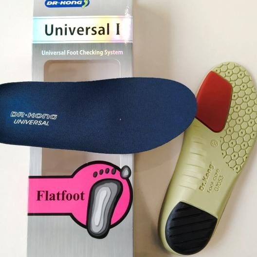 Insole Sepatu Dr Kong Universal I (Flatfoot)
