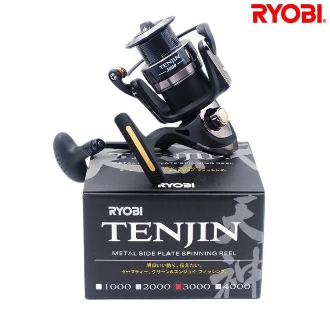 Fishing Reel Spinning Ryobi TENJIN 2000-8000 Katrol BB 6+1 Metal Spool