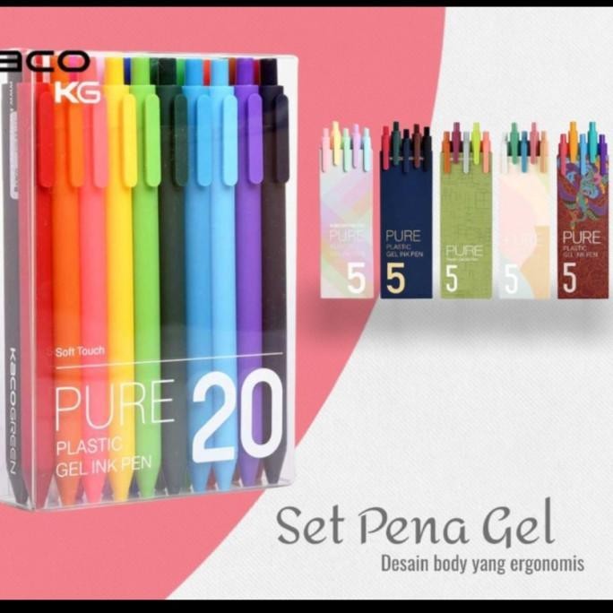 

Color Gel Pen Pena Jel Pulpen Warna Warni Set Alat Tulis Tinta Gambar
