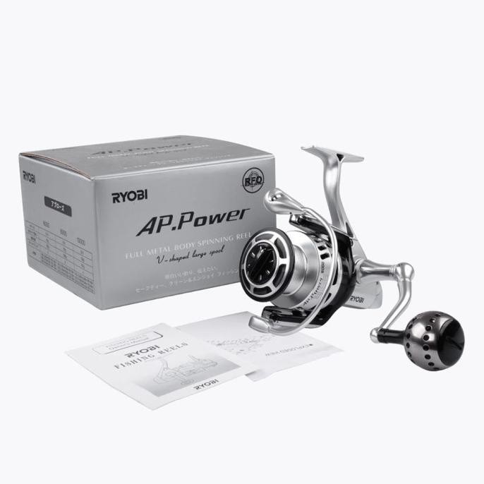 RYOBI Ap Power II Fishing Reel Saltwater Full Metal Mancing Laut Kuat