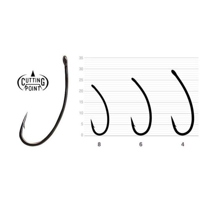 Pancing Owner C-8 (Carp Up) 53268 Single Hook Kail Made in Japan