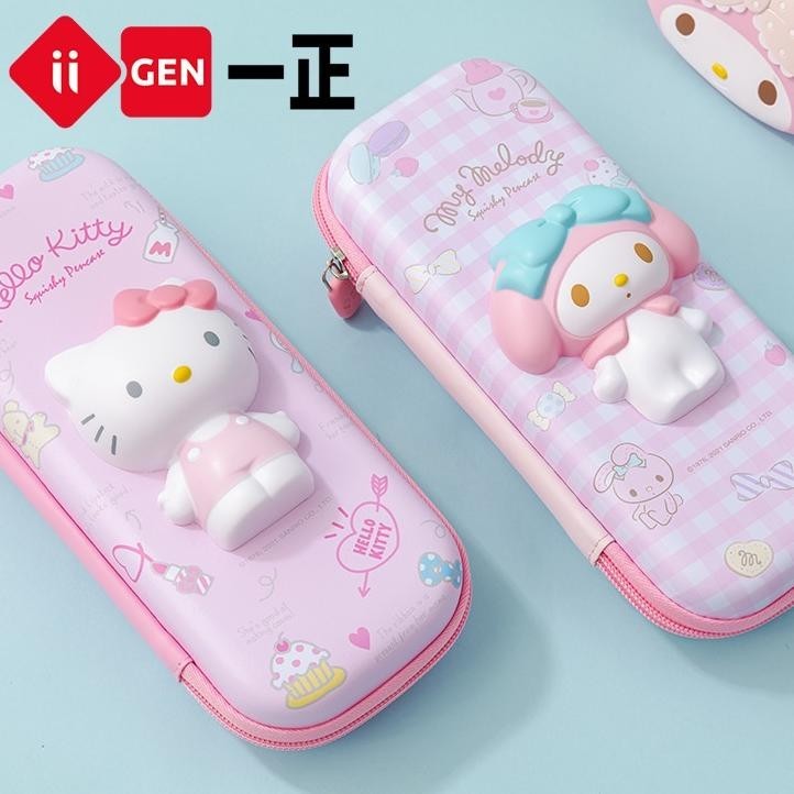 

Ox04 (Sanrio Unique 23) Tempat Pensil Sanrio Premium Original / Kotak Pensil Motif Cinnamorol Melody Kuromi Hemat