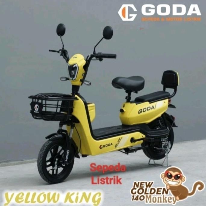PROMOOO SEPEDA LISTRIK GODA GD GOLDEN 140 MONKEY