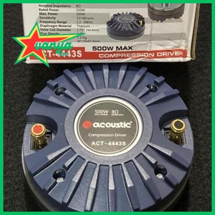 [ACOUSTIC - D443S] DRIVER TWEETER ACOUSTIC PA44 500 WATT vanya__77