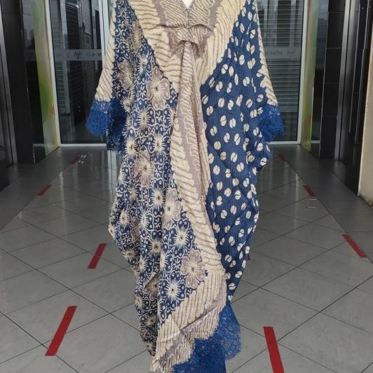 Kaftan Batik Viscose Renda/Drees Batik Viscose Motif