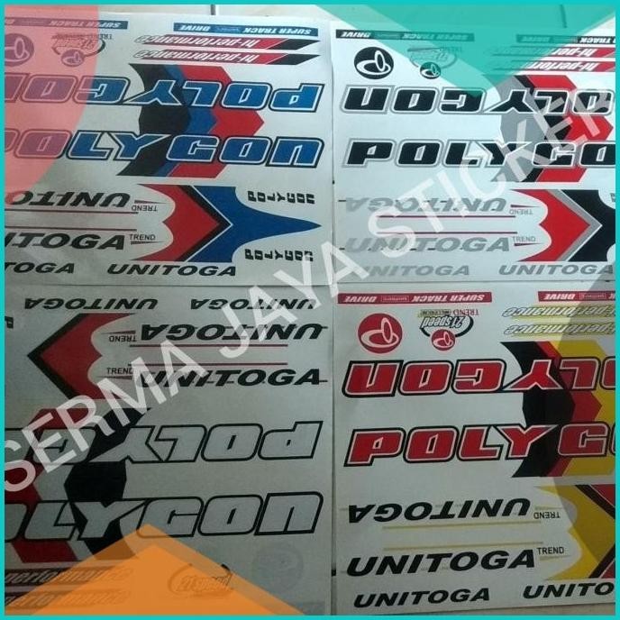sticker stiker sepeda phoenix wim cycle federal polygon 8JVLZ4 parts
