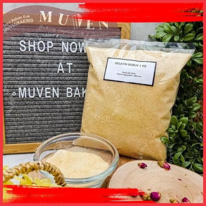 

(muv) gelatine powder 1 kg