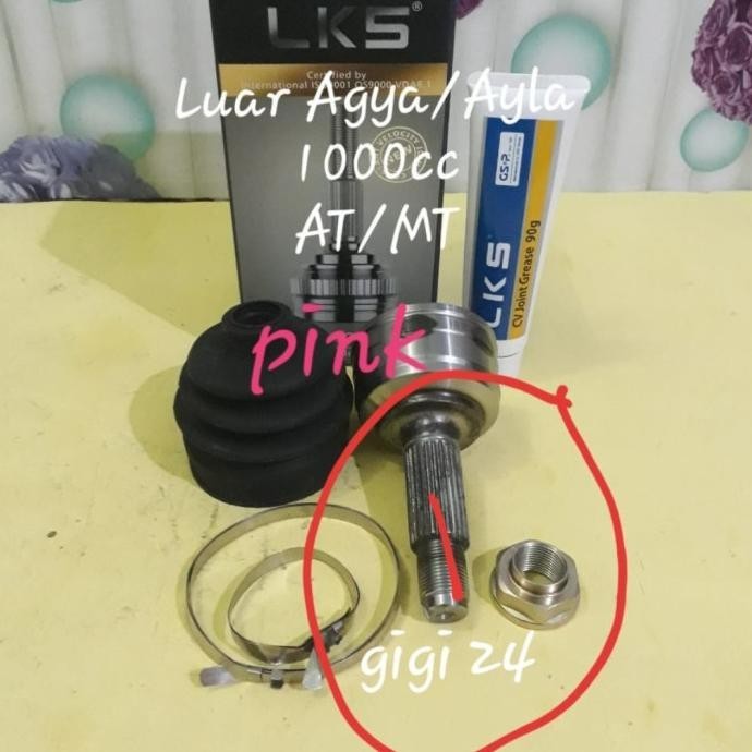 CV JOINT LUAR AS KOPEL LUAR AGYA AYLA