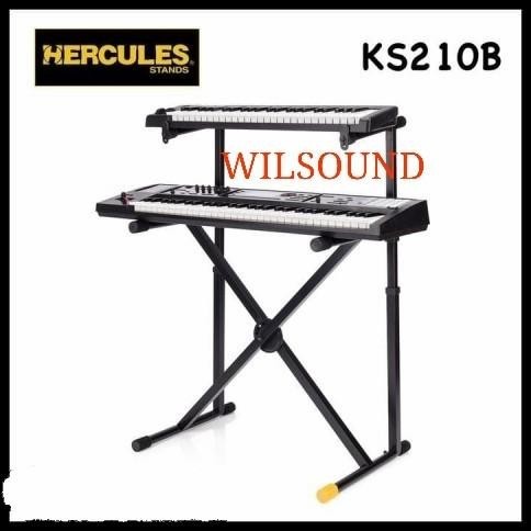 HERCULES KS 210B STAND KEYBOARD DOUBLE ORIGINAL .
