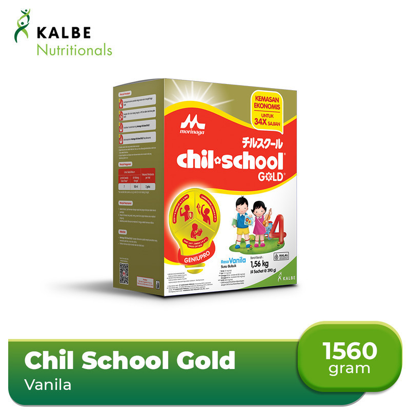 

Chil School Gold Vanila 1560g Susu Pertumbuhan Anak Usia 3-12 Tahun