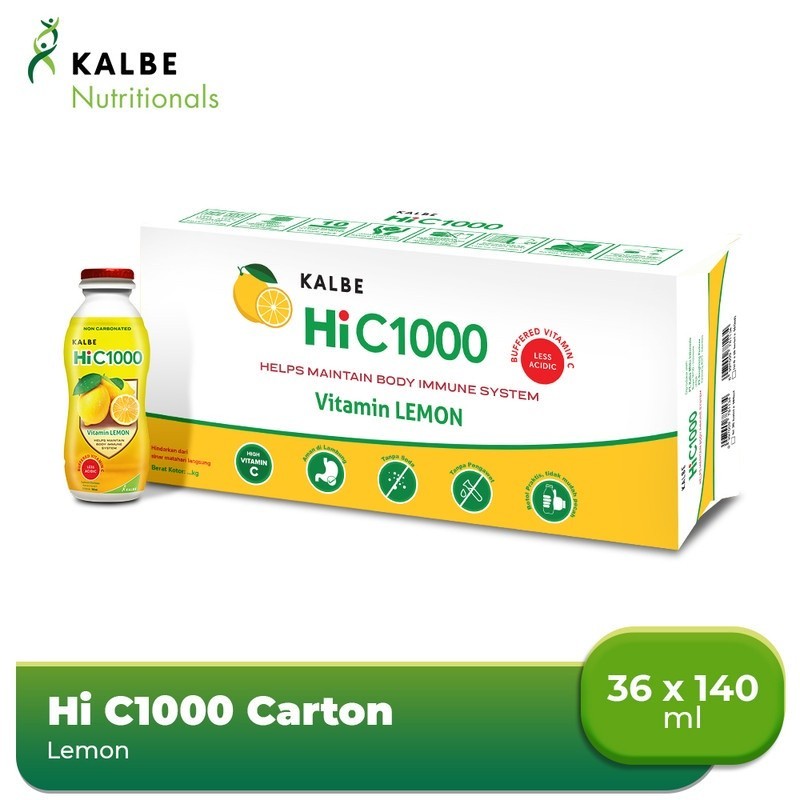 Hi C1000 Lemon 140 ml Karton