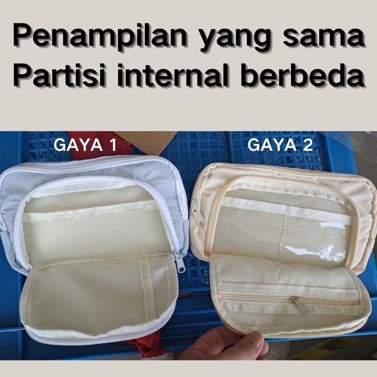 

VIRAL Tempat alat tulis kotak pencil aesthetic Tas PenaTempat Pencil Tas Pensil kapasitas besar et-61
