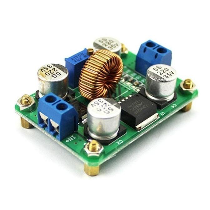 Diskon (1 pcs) DC-DC Boost module LM2587 (peak 5A) Ayo Beli
